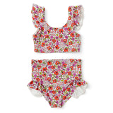 The Leslie Two-Piece in Poppy Floral