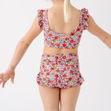 The Leslie Two-Piece in Poppy Floral