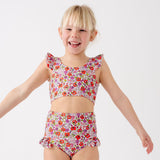 The Leslie Two-Piece in Poppy Floral