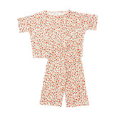 The Lounge Set in Ruby Floral