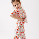 The Lounge Set in Ruby Floral