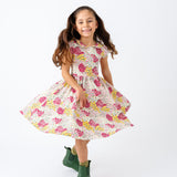 The Peter Pan Ballet Dress in Pansy