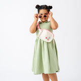 The Peter Pan Ballet Dress in Pistachio