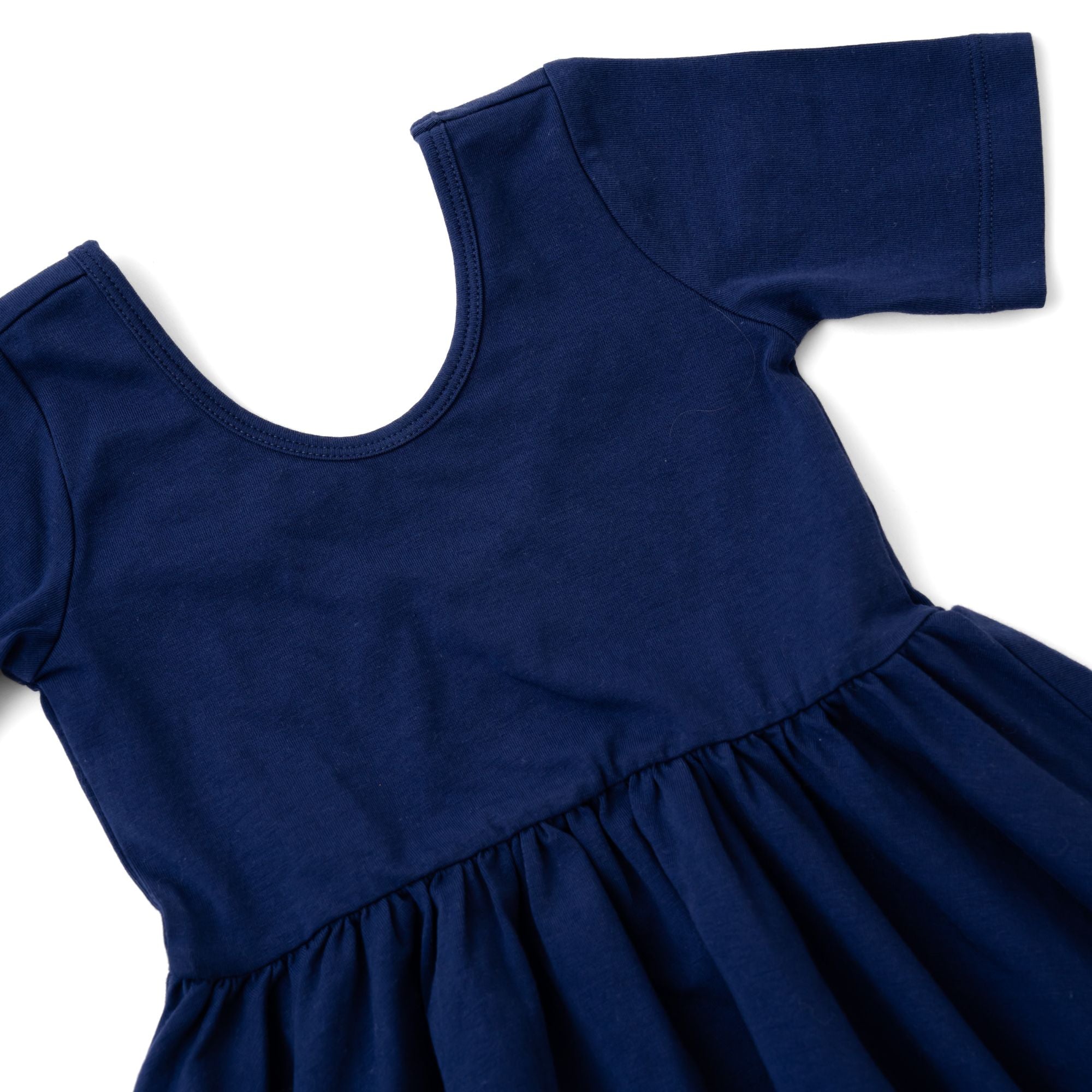 The Short Sleeve Ballet Dress in Blueberry – Alice + Ames