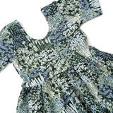 The Short Sleeve Ballet Dress in Nighttime Watercolor