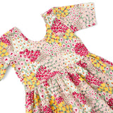 The Short Sleeve Ballet Dress in Pansy