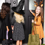The Ballet Dress in Chestnut Dot