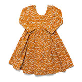The Ballet Dress in Chestnut Dot