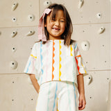 The Lounge Set in Rainbow Ruffle