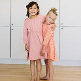 The Mae Dress in Carnation