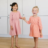 The Mae Dress in Carnation