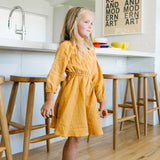 The Mae Dress in Honey