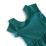 The Peter Pan Ballet Dress in Emerald