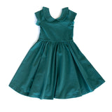 The Peter Pan Ballet Dress in Emerald