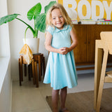 The Peter Pan Ballet Dress in Sky Blue