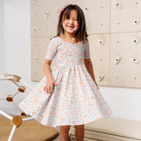 The Short Sleeve Ballet Dress in Homestead