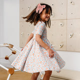 The Short Sleeve Ballet Dress in Homestead