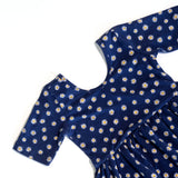 The Short Sleeve Ballet Dress in English Daisy
