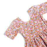 The Short Sleeve Ballet Dress in Prim Floral