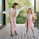 The Short Sleeve Wide Leg Jumpsuit in Whimsy
