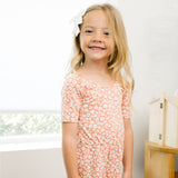 The Short Sleeve Wide Leg Jumpsuit in Whimsy