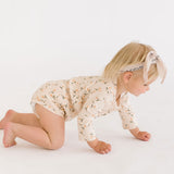 THE COTTON ONESIE IN FLOATING TULIPS