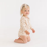 THE COTTON ONESIE IN FLOATING TULIPS