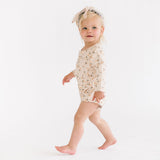 THE COTTON ONESIE IN FLOATING TULIPS
