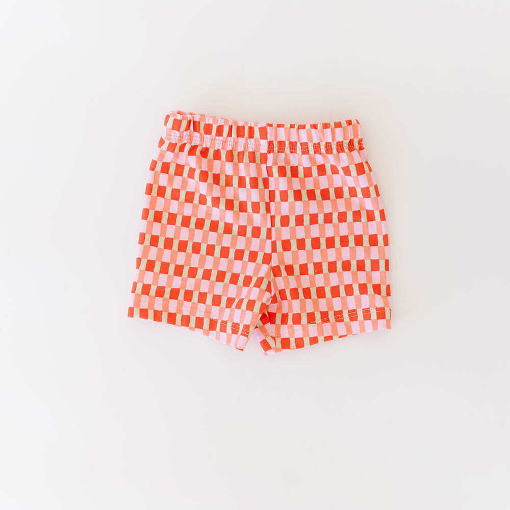 THE CARTWHEEL SHORT IN WILD PLAID