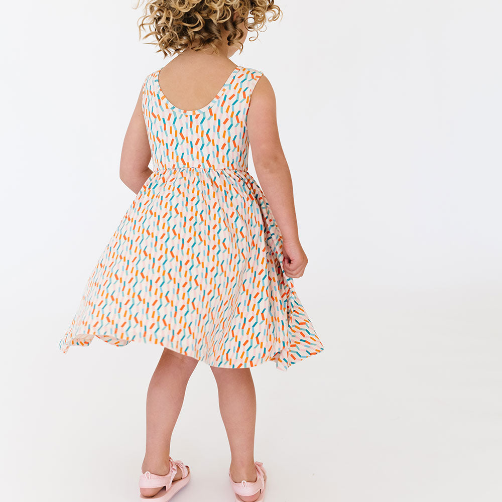 THE TANK BALLET DRESS IN PAPER CHAIN