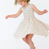 THE TANK BALLET DRESS IN PAPER CHAIN