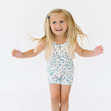 THE TANK SHORTIE JUMPSUIT IN TERRAZZO
