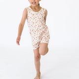 The Tank Shortie Jumpsuit in Clay Shapes