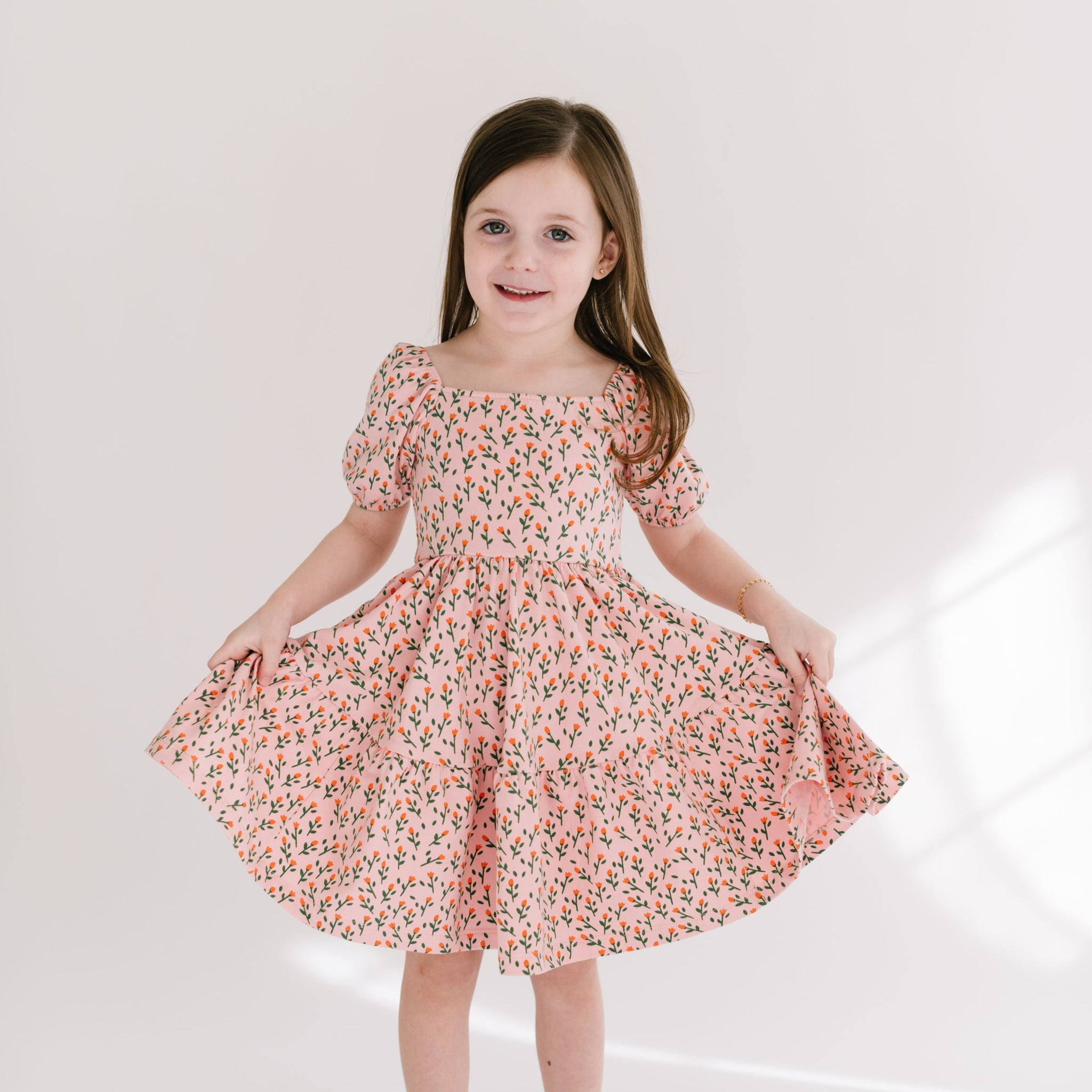 THE JULIET DRESS IN TULIPS