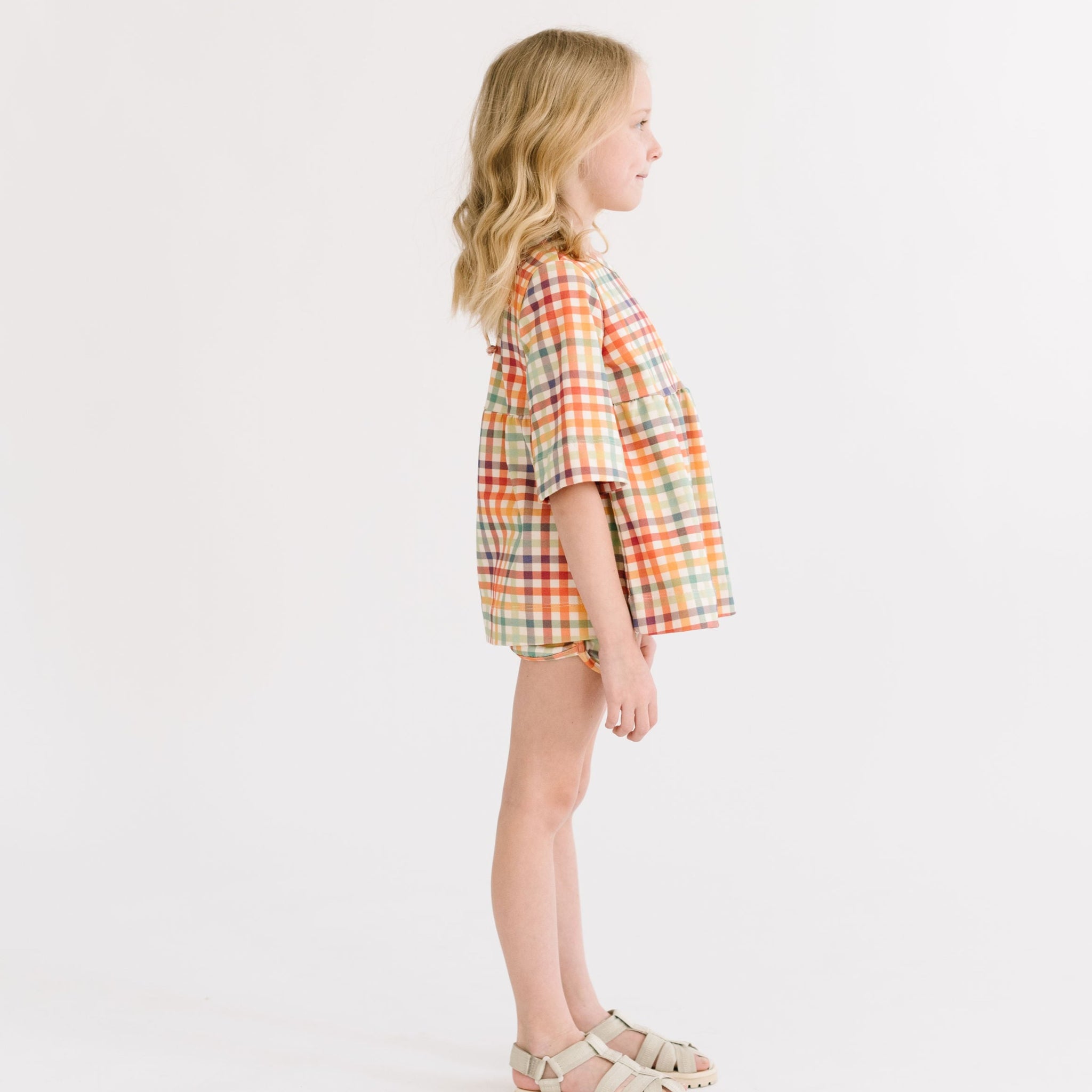 THE BLOOM SET IN SUMMER PLAID