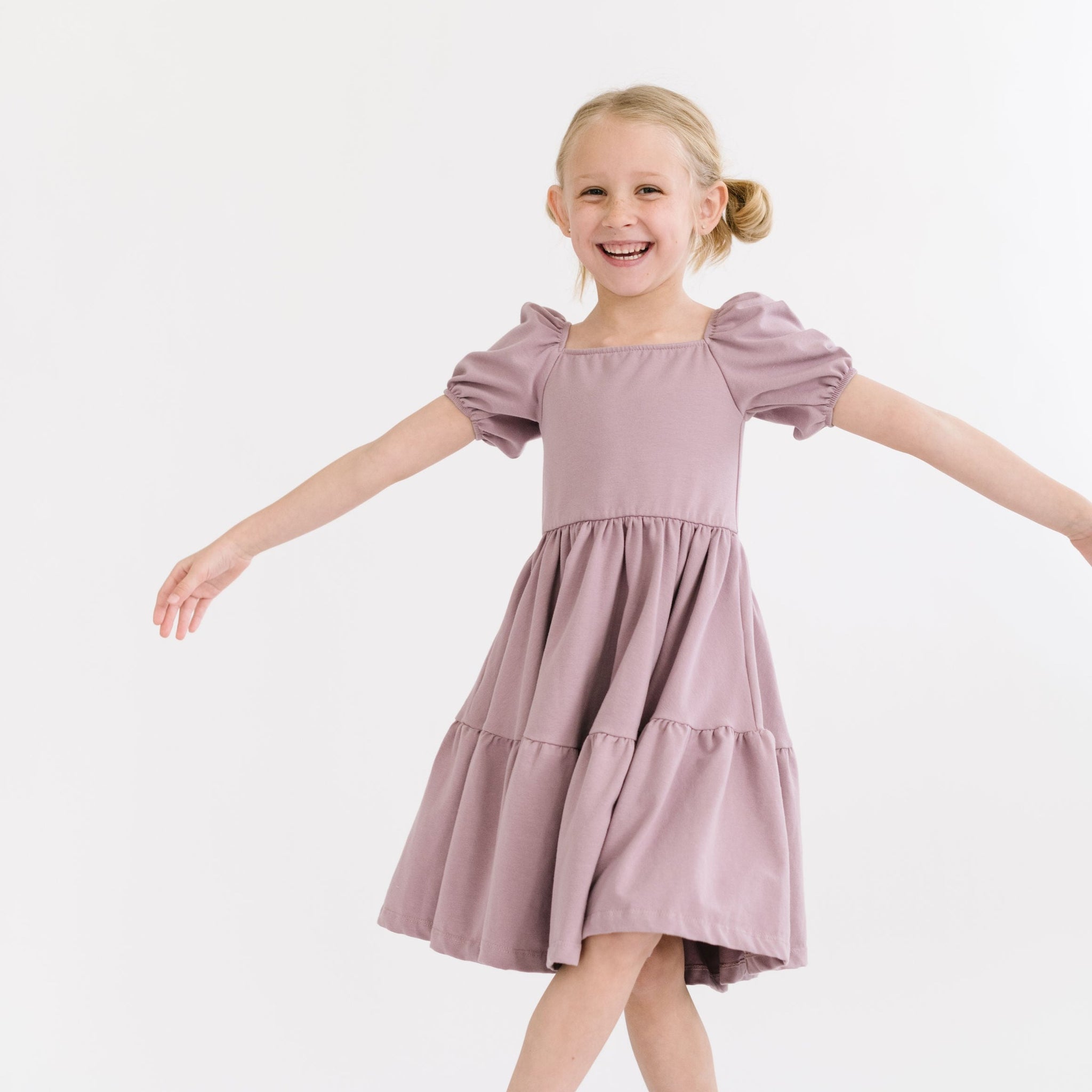 THE JULIET DRESS IN SEA FOG
