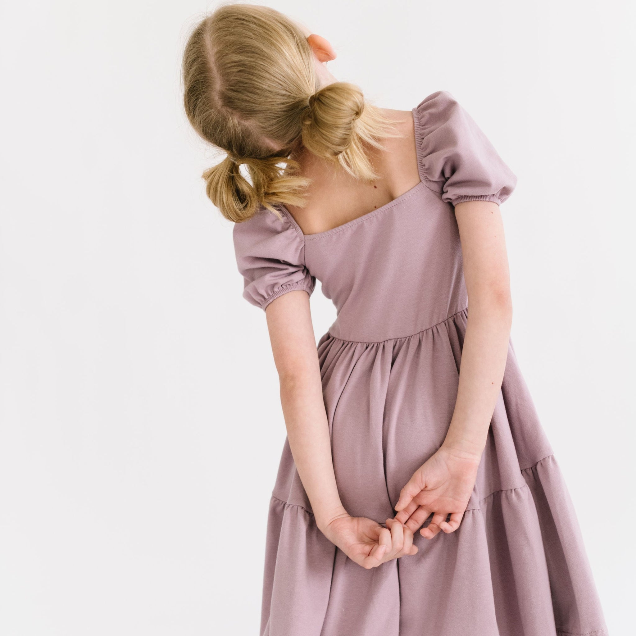 THE JULIET DRESS IN SEA FOG