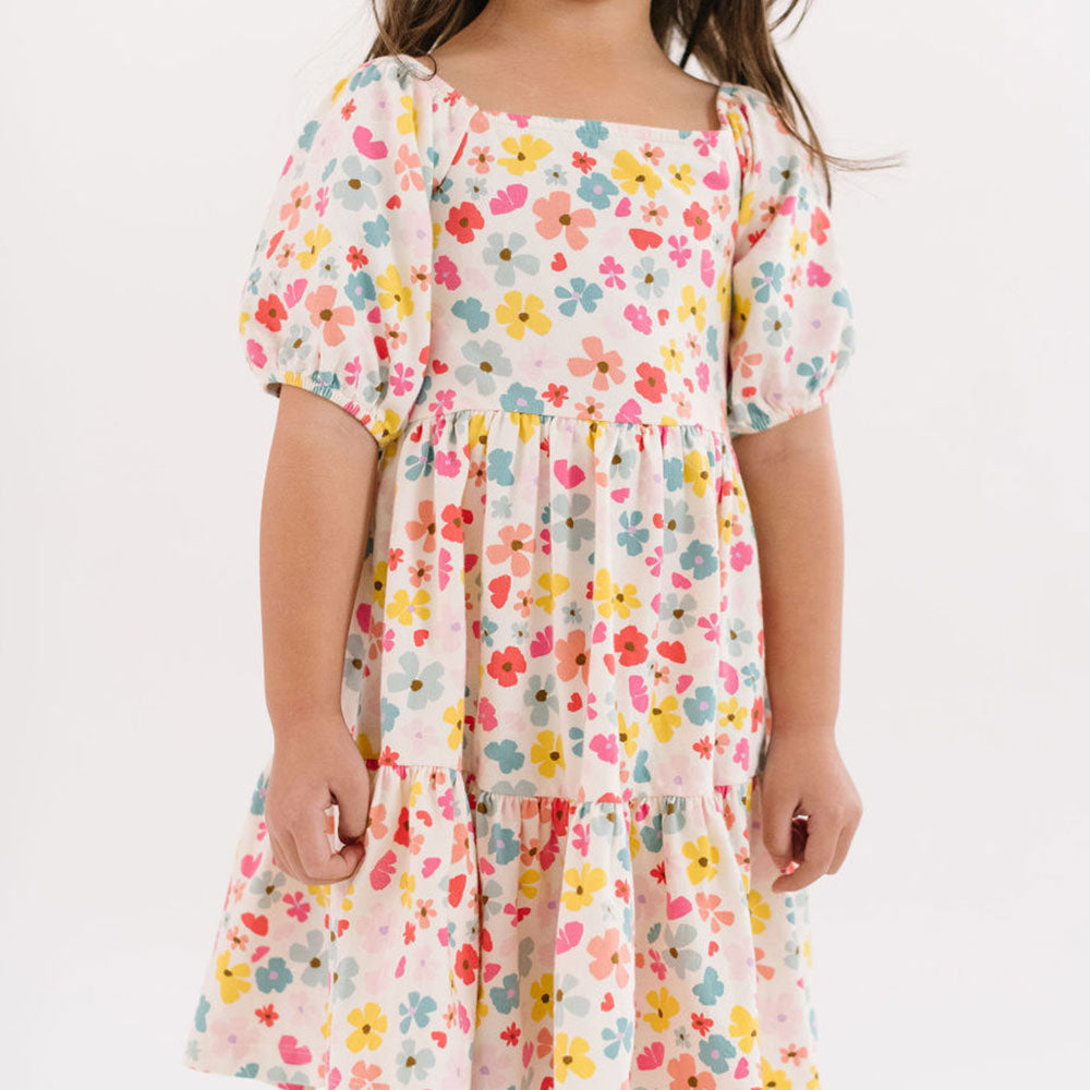 THE JULIET DRESS IN CHEERY BOUQUET