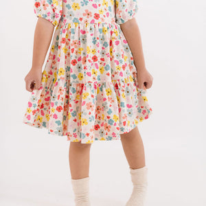 THE JULIET DRESS IN CHEERY BOUQUET