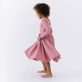 THE BALLET DRESS IN DUSTY ROSE