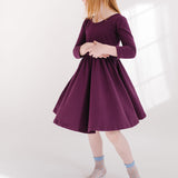 THE BALLET DRESS IN PICKLED BEET