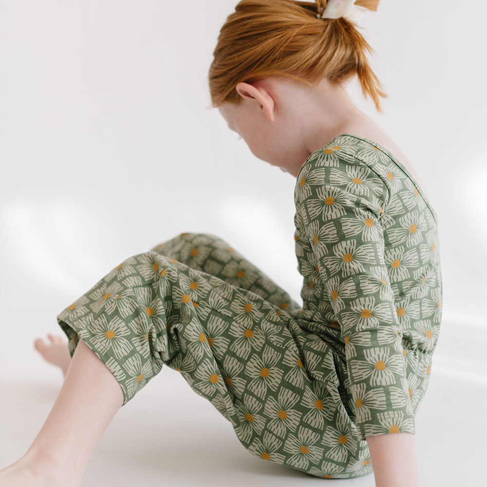 THE WIDE LEG JUMPSUIT IN BLOCK FLORAL