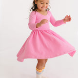 THE BALLET DRESS IN ROSEBLOOM