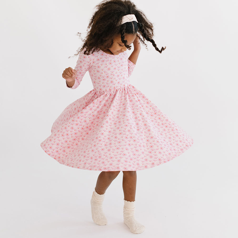 THE BALLET DRESS IN PINK DAISY
