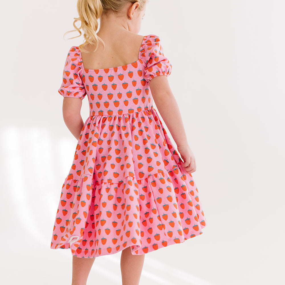 THE JULIET DRESS IN STRAWBERRIES