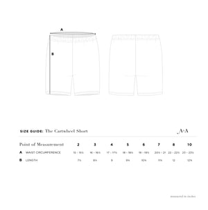 THE CARTWHEEL SHORT IN SUN RAY