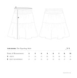 THE PAPER BAG SKIRT IN DAISIES